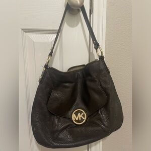 Michael Kors pebble leather bag used condition